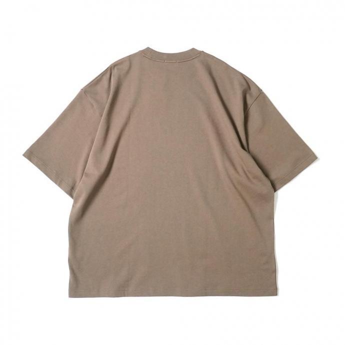 handvaerk ハンドバーク / コットン クルーネック半袖Tシャツ BROWN KHAKI ブラウンカーキ 3504 | handvaerk | 01