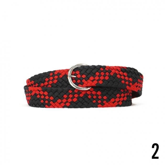Wild West Braiding Co. / Nylon Parachute Cord Belt - 1inch ナイロンパラコードメッシュベルト 全10色 |  | 05