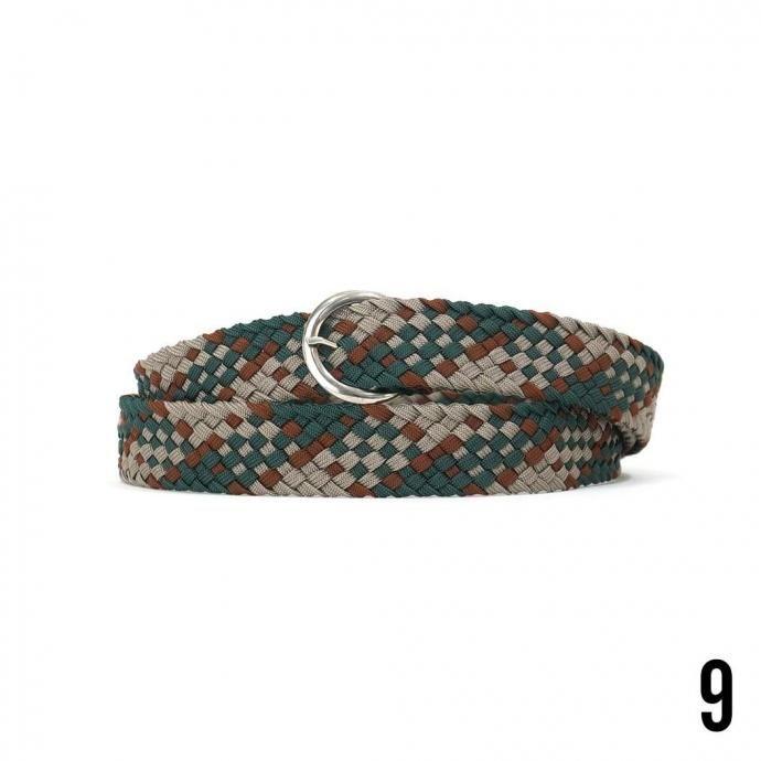 Wild West Braiding Co. / Nylon Parachute Cord Belt - 1inch ナイロンパラコードメッシュベルト 全10色 |  | 12