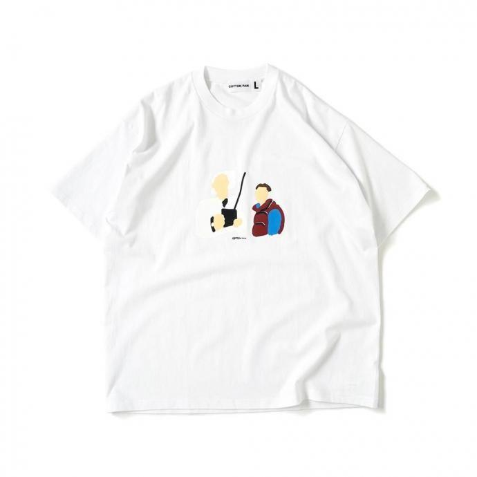 COTTON PAN / E&M Tシャツ ホワイト | COTTON PAN