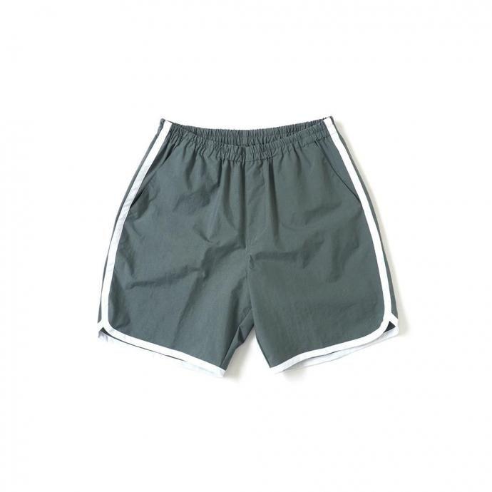 Powderhorn Mountaineering / PH25SS-002 P.H.M. EASY PIPING SHORTS - GREY イージーパイピングショーツ グレー | Powderhorn Mountaineering(ファッション)