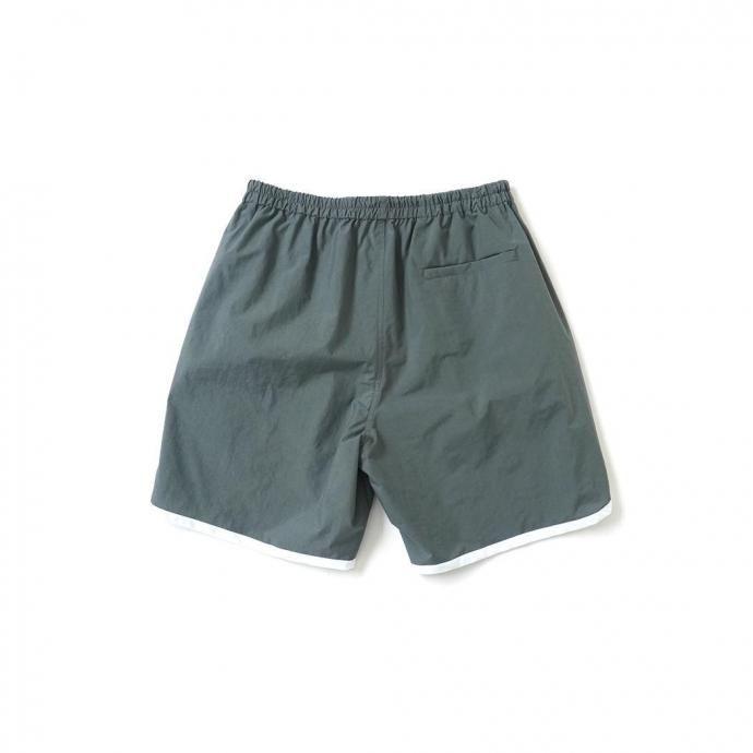 Powderhorn Mountaineering / PH25SS-002 P.H.M. EASY PIPING SHORTS - GREY イージーパイピングショーツ グレー | Powderhorn Mountaineering(ファッション) | 01