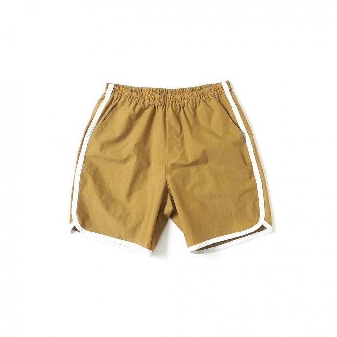 Powderhorn Mountaineering / PH25SS-002 P.H.M. EASY PIPING SHORTS - CAMEL イージーパイピングショーツ キャメル | Powderhorn Mountaineering(ファッション)
