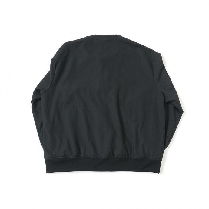 oddment / TACTICAL RIPSTOP JKT - Black タクティカルシャツ リメイクノーカラーブルゾン ブラック |  | 01