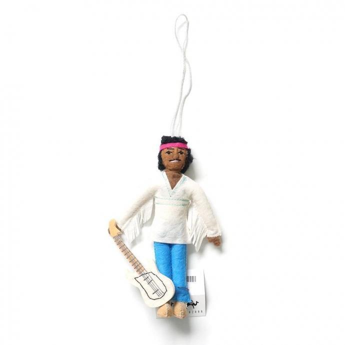 SILK ROAD BAZAAR / フェルト製オーナメント - Jimi Hendrix ジミ・ヘンドリックス | 