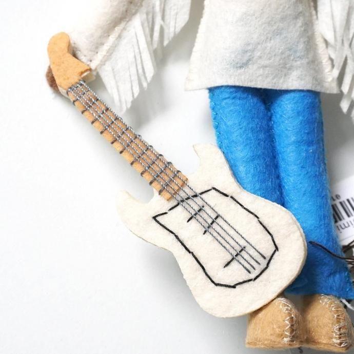 SILK ROAD BAZAAR / フェルト製オーナメント - Jimi Hendrix ジミ・ヘンドリックス |  | 04