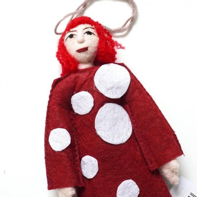 SILK ROAD BAZAAR / フェルト製オーナメント - Yayoi Kusama 草間彌生 |  | 04