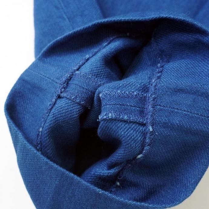 Hexico / BUCKLE BACK INDIGO FLANNEL SLACKS - 30s CINCH BUCKLE IRON 70s-80s TALON 42 BRASS ヘキシコ バックルバック インディゴフランネル スラックス | Hexico | 11