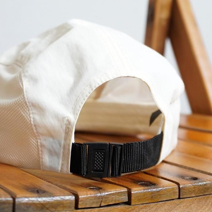 AS Colour / Active Finn Cap - Ecru サイドメッシュ ナイロン5パネルキャップ エクリュ | AS Colour | 02