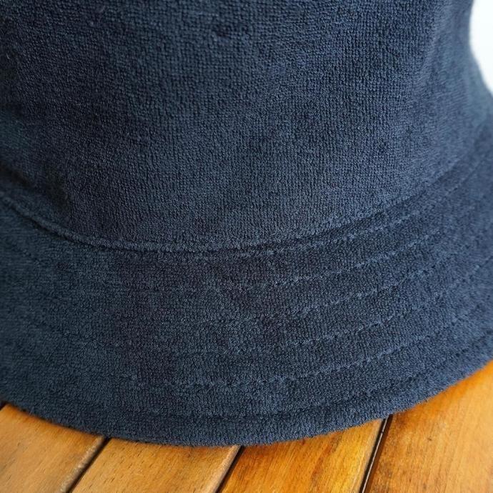 AS Colour / Terry Bucket Hat - Navy テリー バケットハット ネイビー パイル素材 | AS Colour | 04