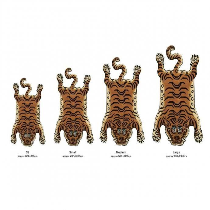 Tibetan Tiger Rug チベタンタイガーラグ DTTR-01 SSサイズ | DETAIL | 08