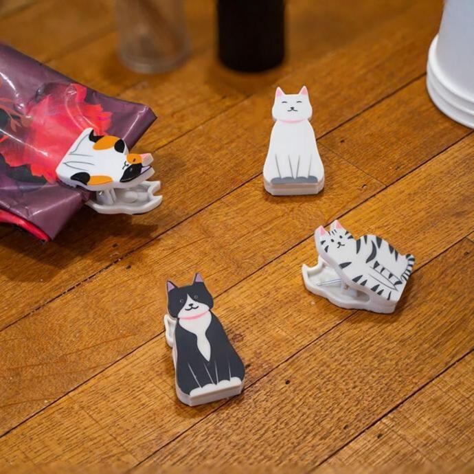 KIKKERLAND キッカーランド / Kitty Bag Clips Set of 4 キティ バッグクリップ | KIKKERLAND | 03