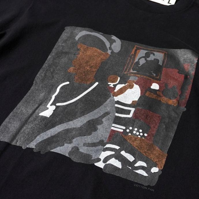 COTTON PAN / Daily Operation Tシャツ ブラック | COTTON PAN | 04