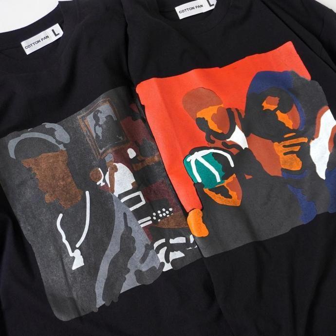 COTTON PAN / Daily Operation Tシャツ ブラック | COTTON PAN | 08