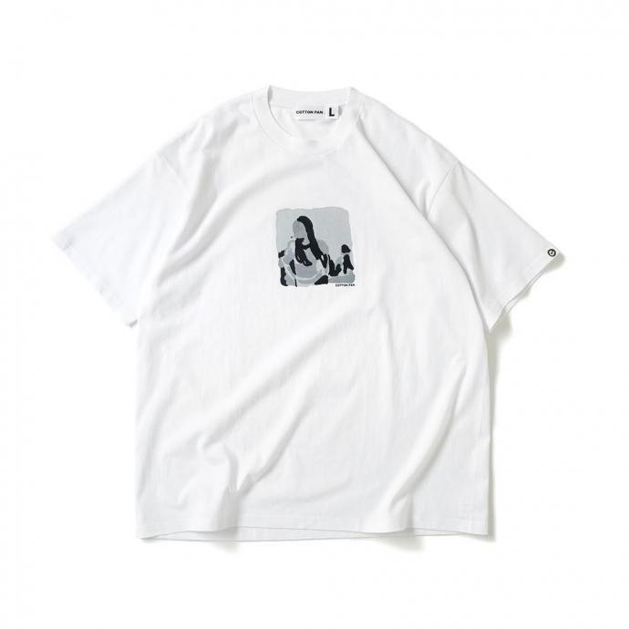 COTTON PAN / Green Mind Tシャツ ホワイト | COTTON PAN