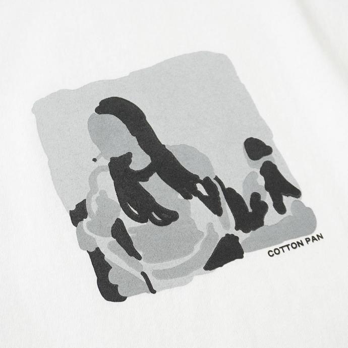 COTTON PAN / Green Mind Tシャツ ホワイト | COTTON PAN | 03