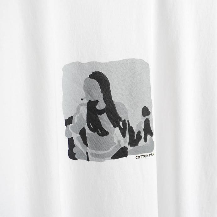 COTTON PAN / Green Mind Tシャツ ホワイト | COTTON PAN | 04