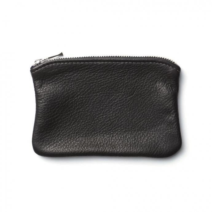 MOONSHINE LEATHER COMPANY / 6-inch Zippered Pouch - Chocolate ムーンシャインレザーカンパニー ジッパー付きポーチ 6インチ ブラウン アメリカ製 USA | 