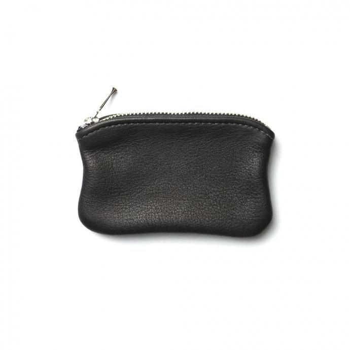MOONSHINE LEATHER COMPANY / 5-inch Zippered Pouch - Chocolate ムーンシャインレザーカンパニー ジッパー付きポーチ 5インチ ブラウン アメリカ製 USA | 