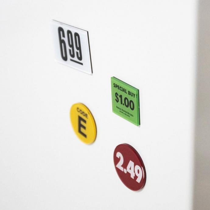 CANDY DESIGN & WORKS / Analog Hunter Price Tag Magnet CS-03  マグネットプレート 4個セット | CANDY DESIGN&WORKS | 02