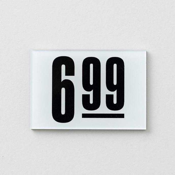 CANDY DESIGN & WORKS / Analog Hunter Price Tag Magnet CS-03  マグネットプレート 4個セット | CANDY DESIGN&WORKS | 04