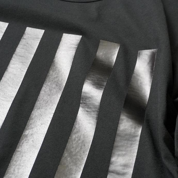O- オー / STRIPE - L.S.T. 長袖Tシャツ ストライププリント 26W-03 - Black ブラック レイチョウルイラボ 0choruilab |  | 06