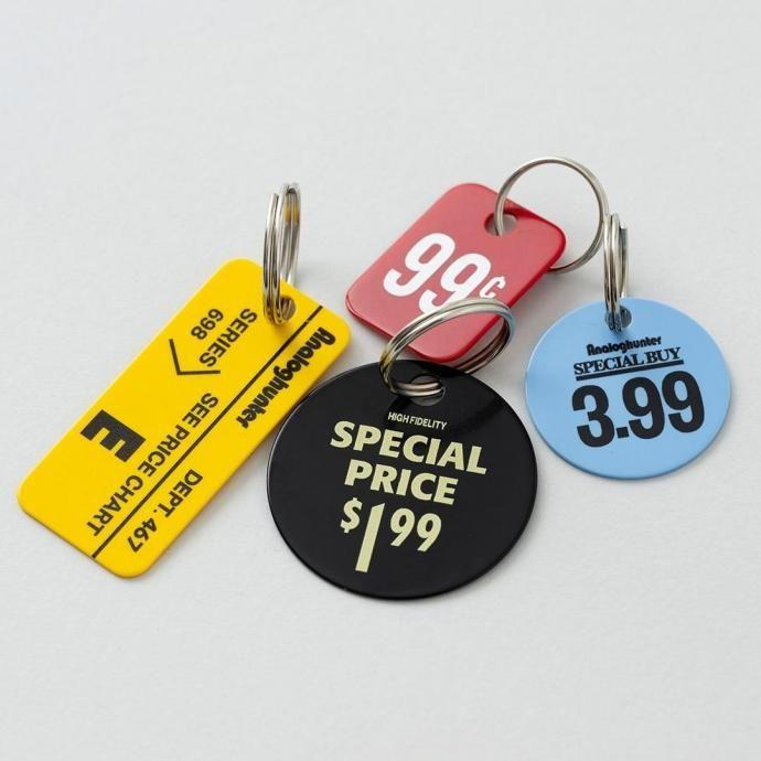 CANDY DESIGN & WORKS / Analog Hunter Price Tag Key Plate CK-27  キープレート 5個セット | CANDY DESIGN&WORKS | 07