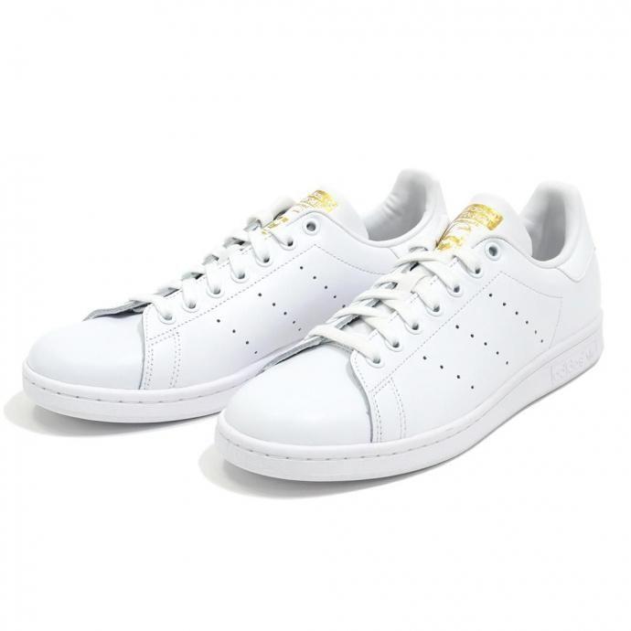 adidas / STAN SMITH アディダス スタンスミス クラウドホワイト/クラウドホワイト/ゴールドメタリック F36575 | adidas