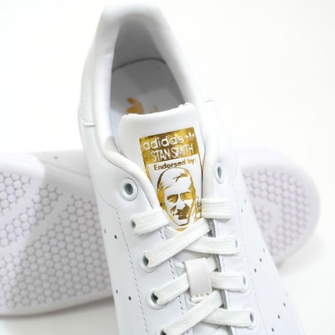 adidas / STAN SMITH アディダス スタンスミス クラウドホワイト/クラウドホワイト/ゴールドメタリック F36575 | adidas | 06