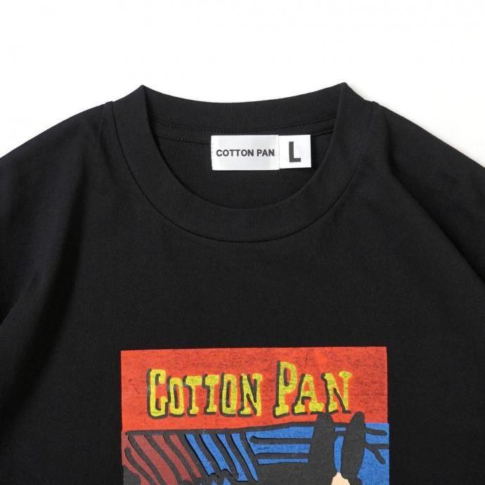 COTTON PAN / PF 半袖Tシャツ - BLACK ブラック | COTTON PAN | 03