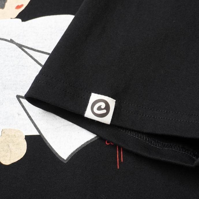 COTTON PAN / 本能 半袖Tシャツ - BLACK ブラック | COTTON PAN | 06