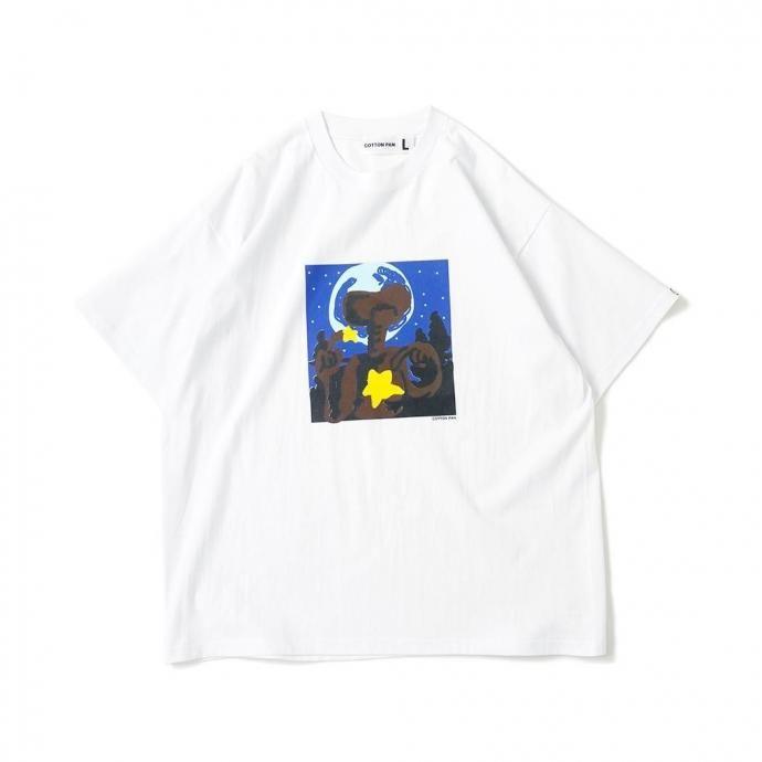 COTTON PAN / ET 半袖Tシャツ - WHITE ホワイト | COTTON PAN
