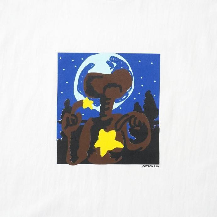 COTTON PAN / ET 半袖Tシャツ - WHITE ホワイト | COTTON PAN | 02