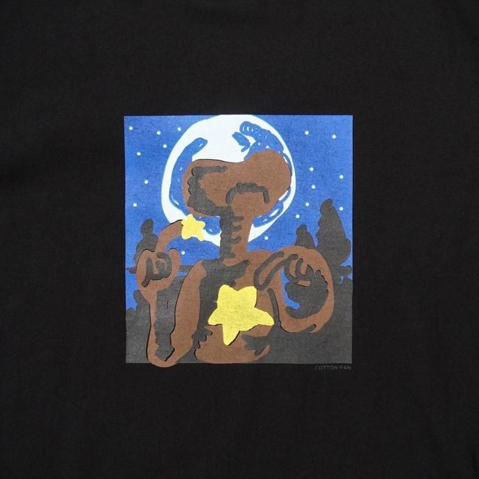 COTTON PAN / ET 半袖Tシャツ - BLACK ブラック | COTTON PAN | 02