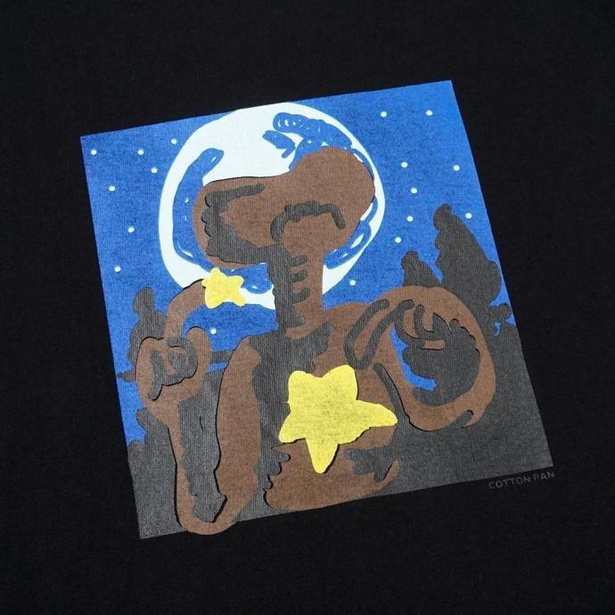 COTTON PAN / ET 半袖Tシャツ - BLACK ブラック | COTTON PAN | 04