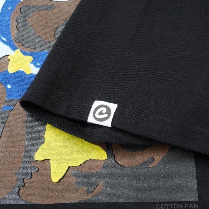 COTTON PAN / ET 半袖Tシャツ - BLACK ブラック | COTTON PAN | 06