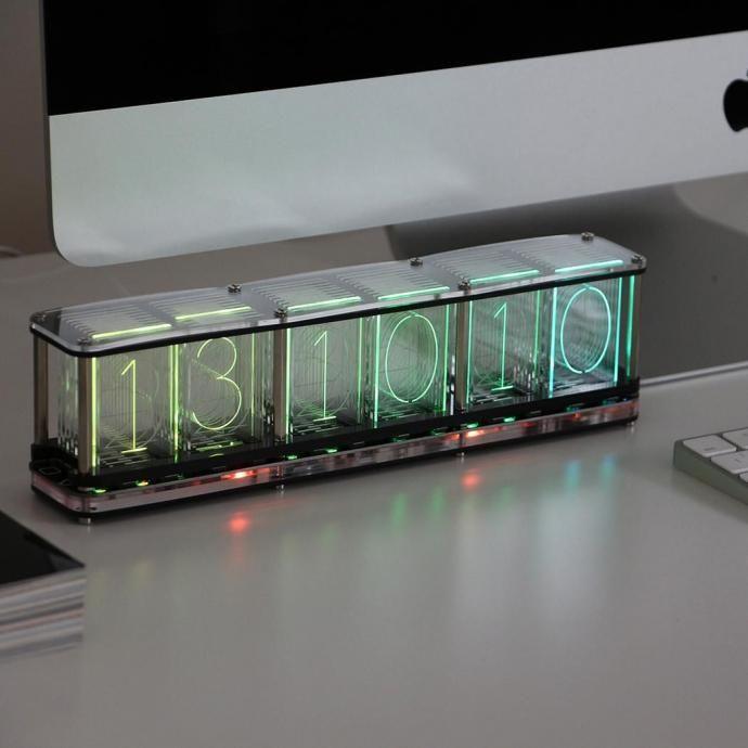 RGB Tube Clock ニキシー管風置時計 UNCOMMON CARRY / RGB チューブ クロック |  | 06