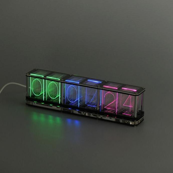RGB Tube Clock ニキシー管風置時計 UNCOMMON CARRY / RGB チューブ クロック |  | 05