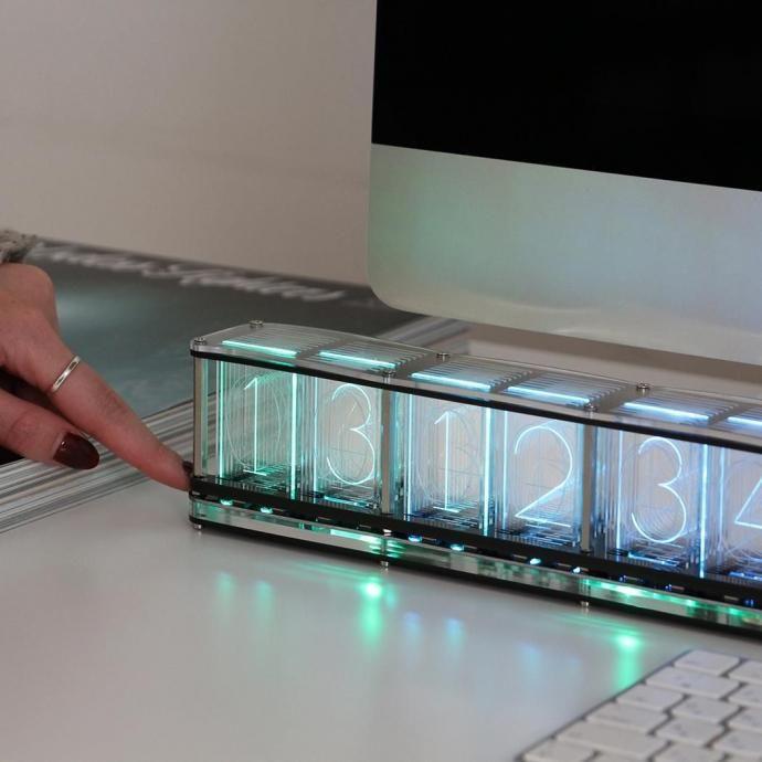 RGB Tube Clock ニキシー管風置時計 UNCOMMON CARRY / RGB チューブ クロック |  | 09