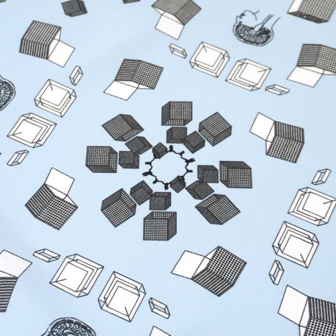 O- オー / BANDANA O-S-27 バンダナ - Saxe Blue サックスブルー レイチョウルイラボ |  | 03