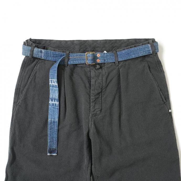 Hexico / CUSTOM W RING BELT - USED 501 MADE IN U.S.A. リメイクデニムベルト 01 | Hexico | 01