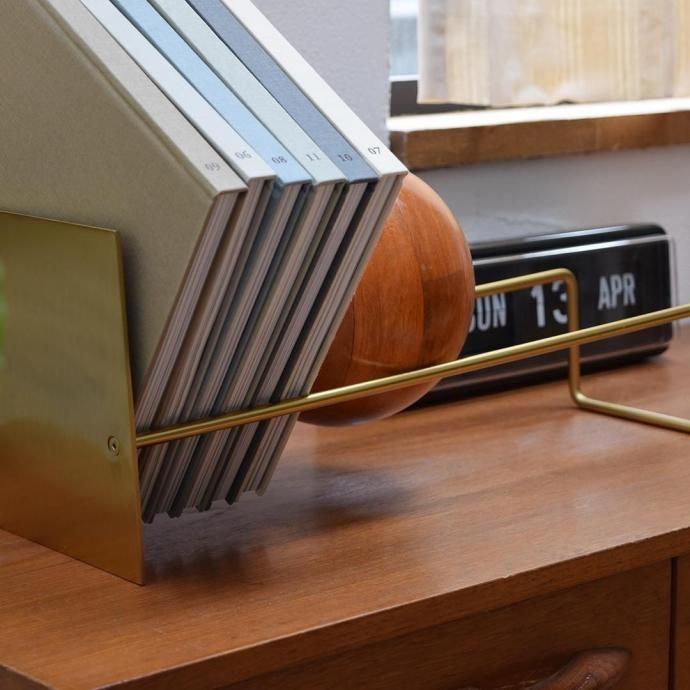 スロープブックエンド ゴールド HERE by DETAIL / Slope Bookend - Gold | DETAIL | 08