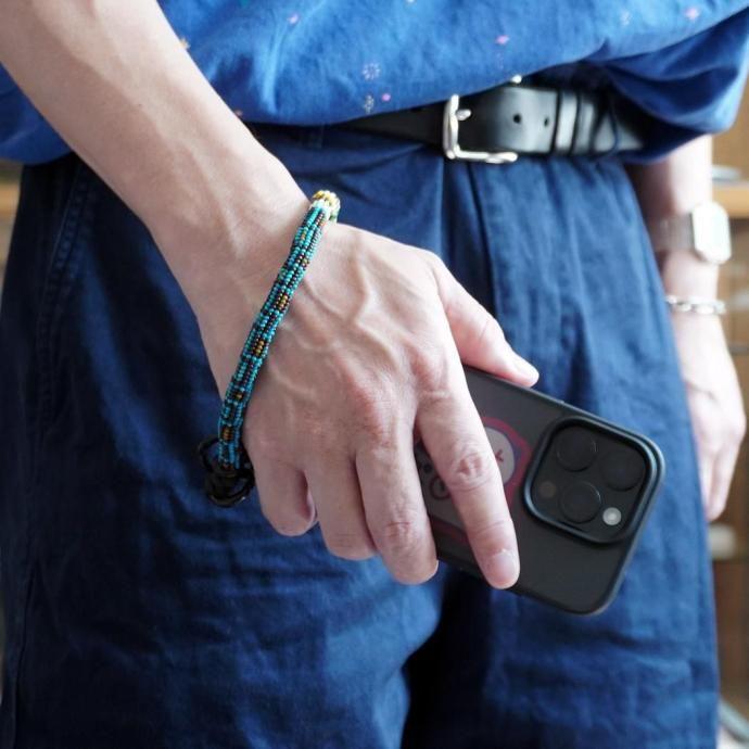 this and that / SHORT STRAP ショートストラップ SS-02 スマホ ハンドストラップ ビーズ |  | 04