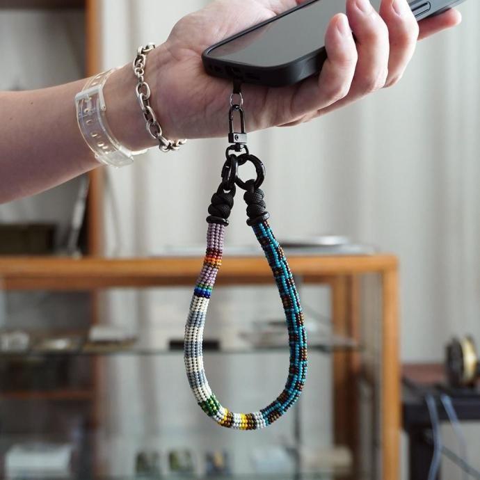 this and that / SHORT STRAP ショートストラップ SS-02 スマホ ハンドストラップ ビーズ |  | 06