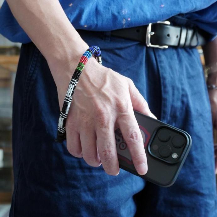 this and that / SHORT STRAP ショートストラップ SS-04 スマホ ハンドストラップ ビーズ |  | 04