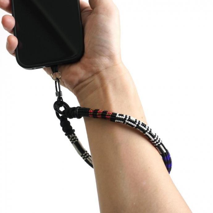 this and that / SHORT STRAP ショートストラップ SS-04 スマホ ハンドストラップ ビーズ |  | 05