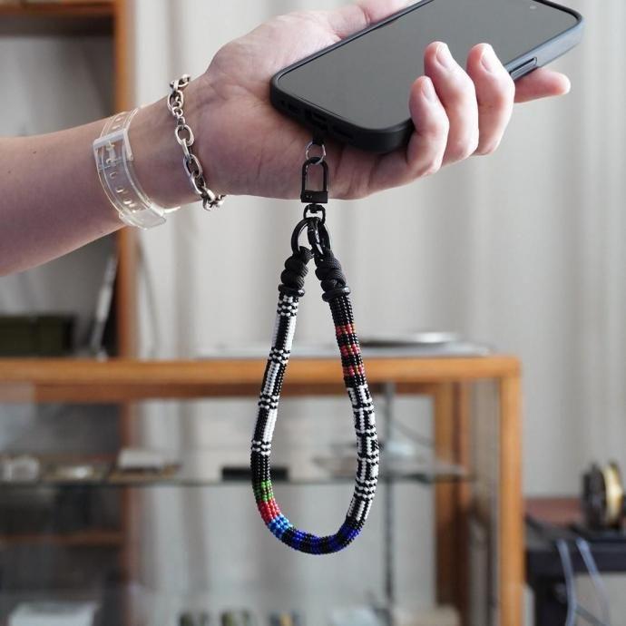 this and that / SHORT STRAP ショートストラップ SS-04 スマホ ハンドストラップ ビーズ |  | 06