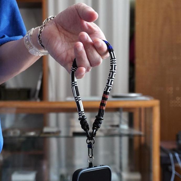 this and that / SHORT STRAP ショートストラップ SS-04 スマホ ハンドストラップ ビーズ |  | 07