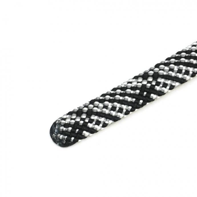 MENDOTA PET / DOUBLE BRAID BELT - Salt & Pepper メッシュベルト ソルト＆ペッパー アメリカ製 Made in USA |  | 02