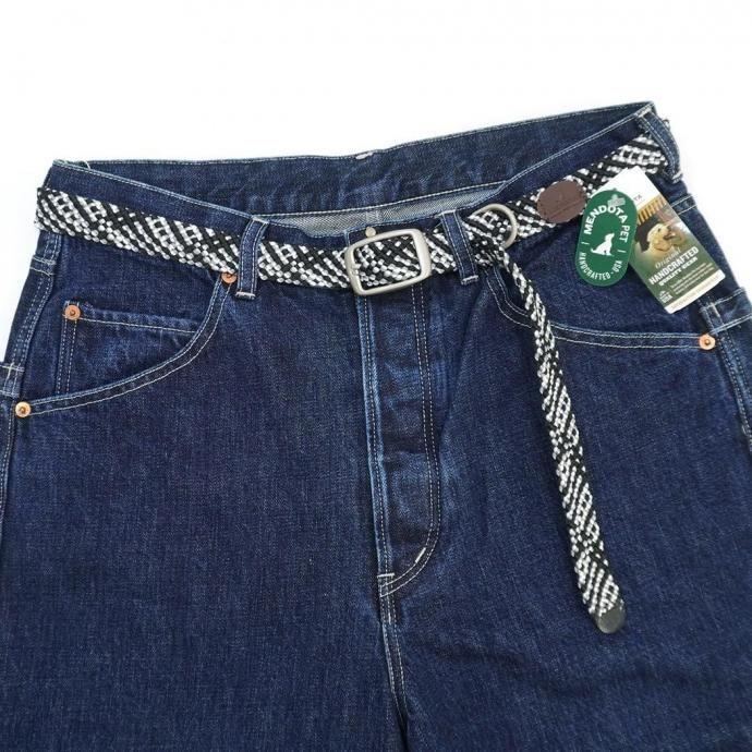 MENDOTA PET / DOUBLE BRAID BELT - Salt & Pepper メッシュベルト ソルト＆ペッパー アメリカ製 Made in USA |  | 03